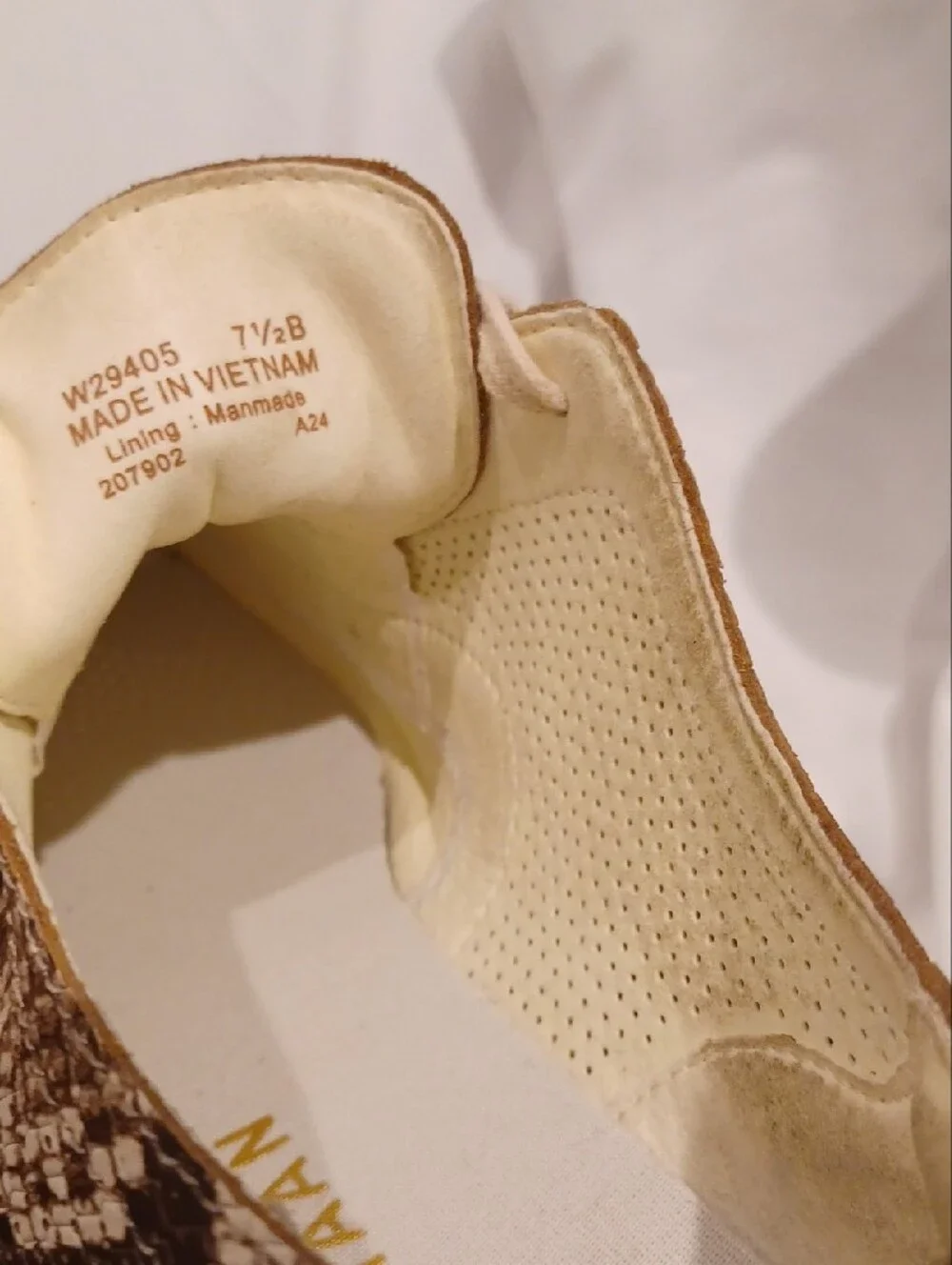 Cole Haan Women's Neutral Snake-Print Espadrille Sneakers